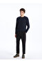 Crew Neck Men's Knitwear Sweater - 3
