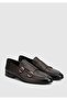 Brown Leather Men's Shoes - 2