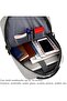 GRAY Laptop Backpack 15 16 Inch, Slim Durable Laptop Bag with USB Charging Port - 3