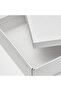 FJÄDERHARV Storage box with lid, white, 25 x 35 x 8 cm - 6