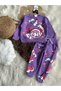 Girl's 2-Piece Set Sweatshirt with Elastic Waist and Cuffs - Tracksuit Set - 3