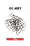 Metal Paper Clip No:4 – 150 Pieces Durable Stationery Clips, Document Holder