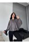 Trend Oversize Women's Bomber Suede Leather Jacket - 5
