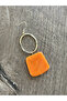 Modern Style Acrylic Metal Orange Earrings - 4