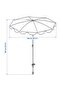 STRANDÖN Parasol, blue/white, 140 cm - 5