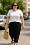 Udenya Double Layer Muslin Straight Pants - 7