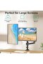 Premium Dual LCD Monitor Desk Mount Fully Adjustable Gas Spring Stand for Display up to 32", 17 - 4