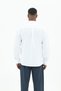 100% Cotton Judge Collar Men's White Muslin Shirt - 6