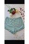 Lilkralı Shorts Nightgown Set Green Lace Trimmed - 4