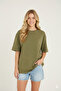 Women's O-Neck T-Shirt Stylish Design - 3