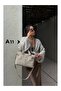 Seffa Satin Multi-Compartment Women's Shoulder and Crossbody Bag - 4