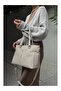 Seffa Satin Multi-Compartment Women's Shoulder and Crossbody Bag - 5