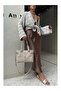 Seffa Satin Multi-Compartment Women's Shoulder and Crossbody Bag - 3