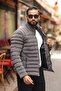 New Season Water and Cold Resistant Classic Collar Quilted Winter Men's Jacket Coat - 2