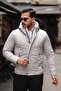 New season waterproof and cold proof hooded quilted winter men's jacket coat - 3