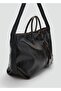 Leather Maxi Shopper Bag - 4