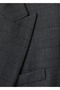Checkered Double-Breasted Blazer Jacket - 5