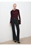 Polo Neck Rib Sweater - 2