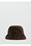 Fur Look Bucket Hat - 2