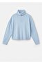 Zippered High-Neck Sweater - 3