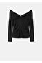 Strapless Blouse with Metallic Details - 3