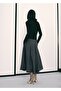 Wool Blend A-Line Skirt - 4
