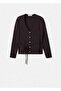Knitwear Cardigan with Bow - 3