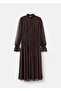 Smocked Puff Sleeve Dress - 3