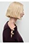 Asymmetric Collar Jewel Button Sweater - 5