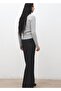 Knitted patterned knitwear cardigan - 4