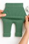 Unisex Ribbed Thick Knit Winter Knitwear Leggings Flexible Form-Fitting, Comfortable and Warm - 5