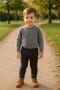 Unisex Ribbed Thick Knit Winter Knitwear Leggings Flexible Form-Fitting, Comfortable and Warm - 2