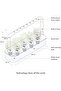 Click & Grow Smart Garden 9 Indoor Home Garden (Includes 3 Mini Tomato, 3 Basil, 3 Chili Pepper Plan - 6