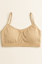 Women's 3-Pack Padded Sports Bra with String Straps Half Tank Top - 3