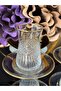 6 Personality Crystal Hand-Cut Gold Gilt Tea Set (Model2) - 7
