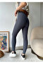 Premium Quality Super High Waist Recovery Tights Anthracite - 2