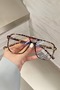 نظارات حماية من الضوء الأزرق للجنسين، متوافقة بصرياً، إطار بنمط الفهد