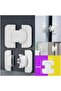 Cabinet Drawer Window Refrigerator Dispenser Item Fixer Baby Child Protector Safety Lock