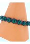 Men's Bracelet Knitted Bracelet Acrylic Stone Bracelet
