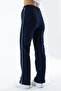 Women's Elastic Waist Double Pocket Wide Leg Sweatpants Navy Blue - Mw0000200 - 5