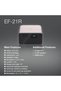 EF-21 Mini Smart Laser Projector | Full HD | 1000 Lumens | 150 Inch Display with HDR | Rose - 2