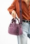 Soft Textured Ultra-Lightweight, Waterproof Polyamide Fabric Shoulder and Arm Bag Purple Model: (571-13-14H)