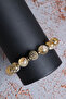 Aa Quality Citrine & Hematite & Zircon Bracelet with Apparatus - 4