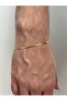 Thin Italian Chain Stainless Steel Unisex Gold Bracelet - 3