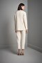 سترة بليزر تريكو بزر واحد 2526W001 - 5