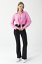 Women's Double Pocket Tie Detail Shirt Pink - 25Y 34142-1 - 3