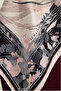 Sky Flower - Powder - 100% Silk Twill Scarf - 90X90 cm - 4