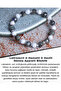 Labradorite & Hematite & Howlite & Silver Bracelet with Silver Apparatus