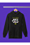 Juice World Printed Cotton Long Sleeve Ribbed 3-Ply Hooded Rapper Sweatshirt - 2