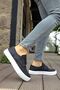 Ch061 Rex Men's Casual Lace-Up Leather Classic Shoes Cbt - Black - 4